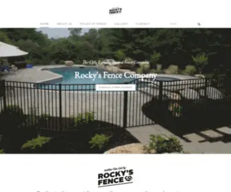 Rockysfence.com(ROCKY'S FENCE COMPANY) Screenshot