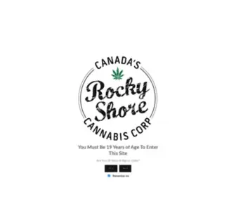 Rockyshorecannabis.ca(Rockyshorecannabis) Screenshot