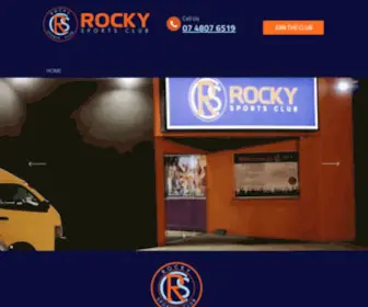 Rockysportsclub.com.au(HOME) Screenshot