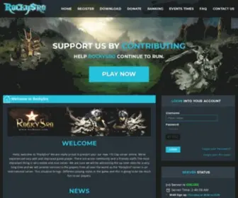 Rockysro.com(The best MMORPGs to play right now) Screenshot