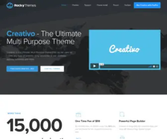 Rockythemes.com(Premium Themes for WordPress at Affordable Prices) Screenshot