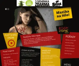 RockZone.cz(RockZone 105) Screenshot