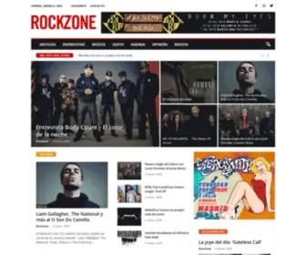 RockZonemag.com(News) Screenshot