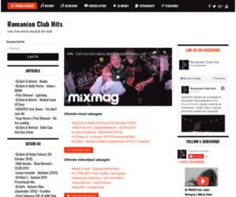 Roclubhits.com(Romanian Club Hits) Screenshot