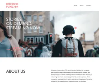 Rococopunch.com(Rococo Punch) Screenshot