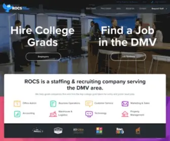Rocsstaffing.com(ROCS Grad Staffing) Screenshot