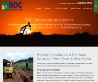 Roctx.com(Ranch &amp; Oilfield Construction) Screenshot