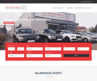 Roczne.com.pl(Autoatelier to Auta Roczne i Używane w Gliwicach) Screenshot