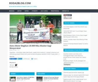 Roda2Blog.com(Blog Motor) Screenshot