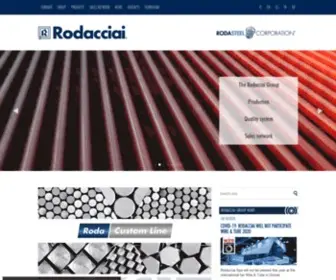 Rodacciai.com(Rodacciai Spa) Screenshot