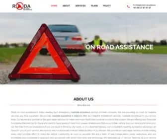 Rodaindia.com(Roda on road assistance) Screenshot