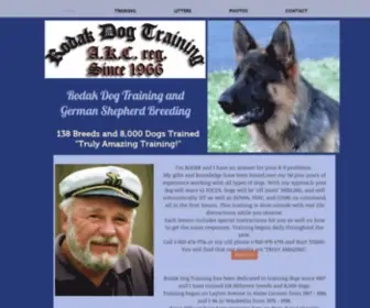 Rodakdogtraining.com(Mysite) Screenshot