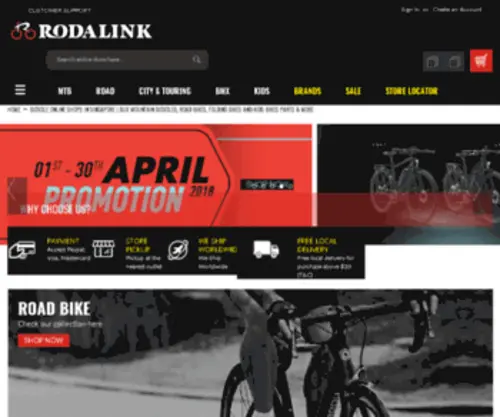 Rodalink.com.sg(Rodalink) Screenshot