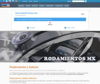 Rodamientos.mx(Rodamientos y baleros) Screenshot