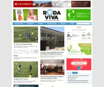 Rodaviva.pt(RODA VIVA jornal (Arouca)) Screenshot