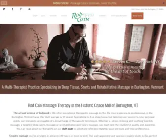 Rodcainmassage.com(Rod Cain Massage) Screenshot