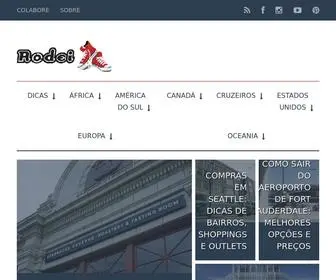 Rodei.com.br(Rodei Viagens) Screenshot