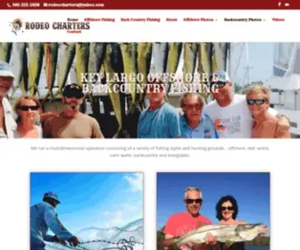 Rodeocharters.com(Key Largo Fishing Charters) Screenshot