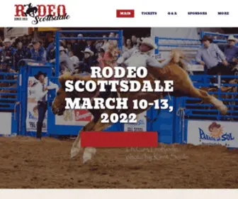 Rodeoscottsdale.com(Rodeo Scottsdale) Screenshot