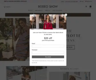 Rodeoshow.com.au(Rodeo Show) Screenshot