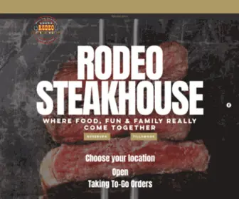 Rodeosteakhousegrill.com(Savory In house cut steaks) Screenshot