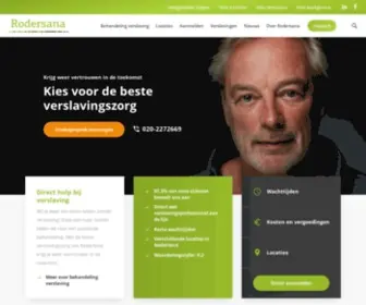 Rodersana.nl(De beste verslavingszorg van Nederland) Screenshot