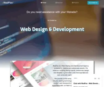 Rodfox.net(Web Design & Development) Screenshot