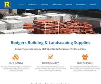 Rodgersbuildingsupplies.com.au(Rodgers Building Supplies) Screenshot