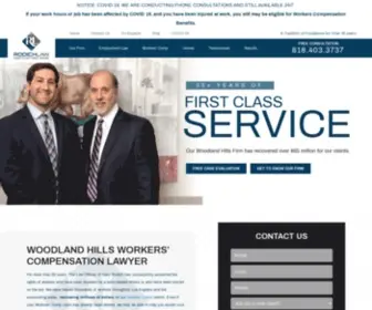 Rodichlaw.com(Woodland Hills Workers’ Comp Attorney) Screenshot