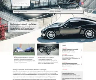 Roding-Automobile.de(Roding Automobile) Screenshot