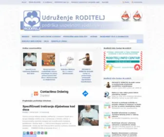 Roditelj.org(Udruženje) Screenshot