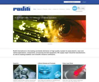 Roditi.com(The Roditi International Corporation) Screenshot