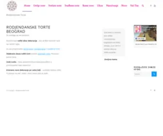 Rodjendansketorte.com(Rodjendanske Torte Beograd) Screenshot