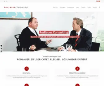 Rodlauer.com(Beratung Barrierefreiheit Inklusion Diversity) Screenshot