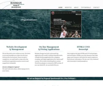 Rodmandesign.com(Rodman Design & Development) Screenshot