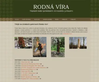 Rodnavira.cz(Rodn) Screenshot