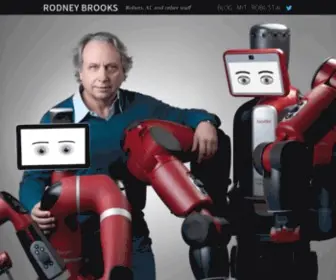 Rodneybrooks.com(Robots, AI, and other stuff) Screenshot