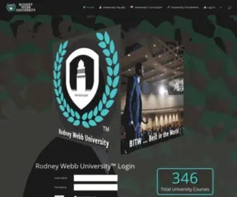 Rodneywebbuniversity.com(Rodney Webb University) Screenshot
