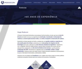 Rodocon.com.br(Construções Rodoviárias) Screenshot