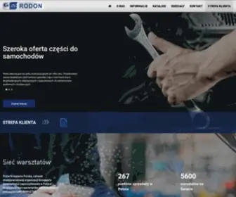 Rodon.pl(Hurtownia Motoryzacyjna Rodon) Screenshot