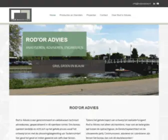 Rodoradvies.nl(Rod'or Advies) Screenshot