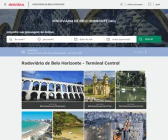 Rodoviariadebh.com.br(Rodoviária de Belo Horizonte) Screenshot