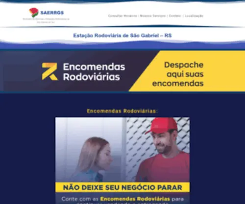 Rodoviariasaogabriel.com.br(Rodoviariasaogabriel) Screenshot