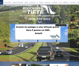 Rodoviasdotiete.com.br(Rodovias) Screenshot