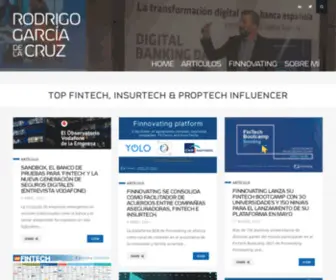 Rodrigogarciadelacruz.com(Blog of FinTech) Screenshot