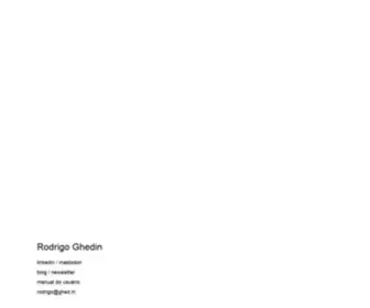 Rodrigoghedin.com.br(Rodrigo Ghedin) Screenshot