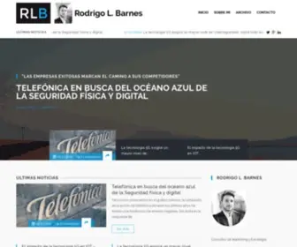 Rodrigolbarnes.com(Rodrigo L. Barnes consultor de Marketing estratégico) Screenshot