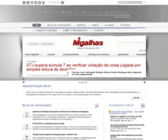 Rodrigomarcos.adv.br(Rodrigo Marcos Antonio Rodrigues) Screenshot