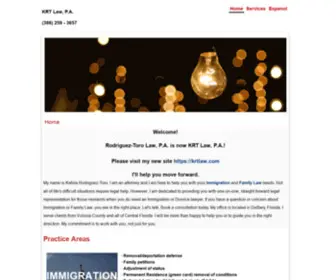 Rodrigueztorolaw.com(Immigration and Family Attorney) Screenshot