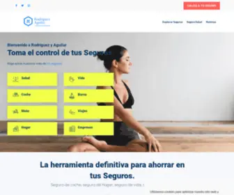 Rodriguezyaguilar.com(Toma el control de tus Seguros) Screenshot